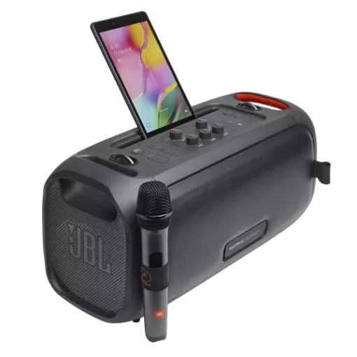 JBL PartyBox On-The-Go Mic and Tablet
