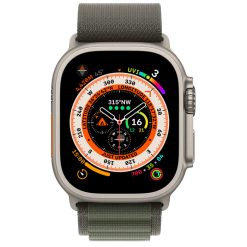 Apple Watch Ultra Titanium Green