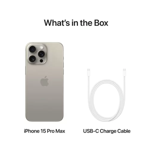 iPhone 15 Pro Max Box Contents