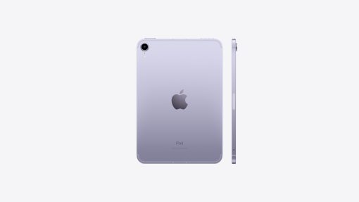 iPad mini 6 Wi-Fi + Cellular Purple Back
