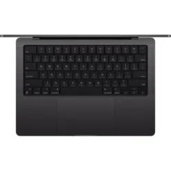 MacBook Pro M5 14 inch black overhead